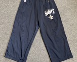 New Orleans Saints Equipment Sweatpants Nike On Field XXL Fleece Lined N... - $21.51