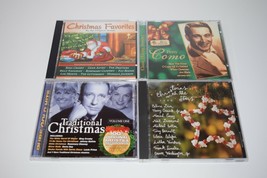Lot of 4 Christmas CDS - Perry Como, Christmas Favorites, Christmas w/ the Stars - £11.86 GBP