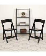 Flash Furniture 2 Pack HERCULES Series Black Wood Folding Set of 2,  - $5,016.08 MXN