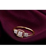 14K Gold Priceless Bond Diamond Ring - Sparkling Elegance for Every Occa... - £249.70 GBP