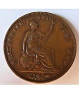 Queen Victoria Penny 1858 - $45.00
