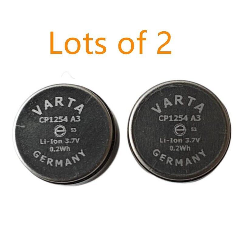 (2) VARTA CP1254 A3 3.7v Li-Ion SONY WF-1000XM3 WF1000XM3 Rechargeable Battery  			