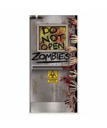 New-Do Not Open-Zombie Attack Laboratory Door Cover Mural Horror Prop De... - £6.25 GBP