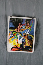 Vintage DC Poster - Hawkman and Hawkgirl 1978 DC Poster Book - Paper Poster - £27.45 GBP