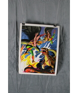 Vintage DC Poster - Hawkman and Hawkgirl 1978 DC Poster Book - Paper Poster - £27.45 GBP