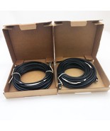 Archer 15-1526 Set of 2 50’ 75 Ohm Coaxial Cable Assemblies Used - $636.51 MXN