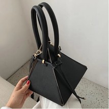 2023 Designer leather handbag Mini Triangle Women Clutch Purse Hand Bag Lady Fam - £148.40 GBP