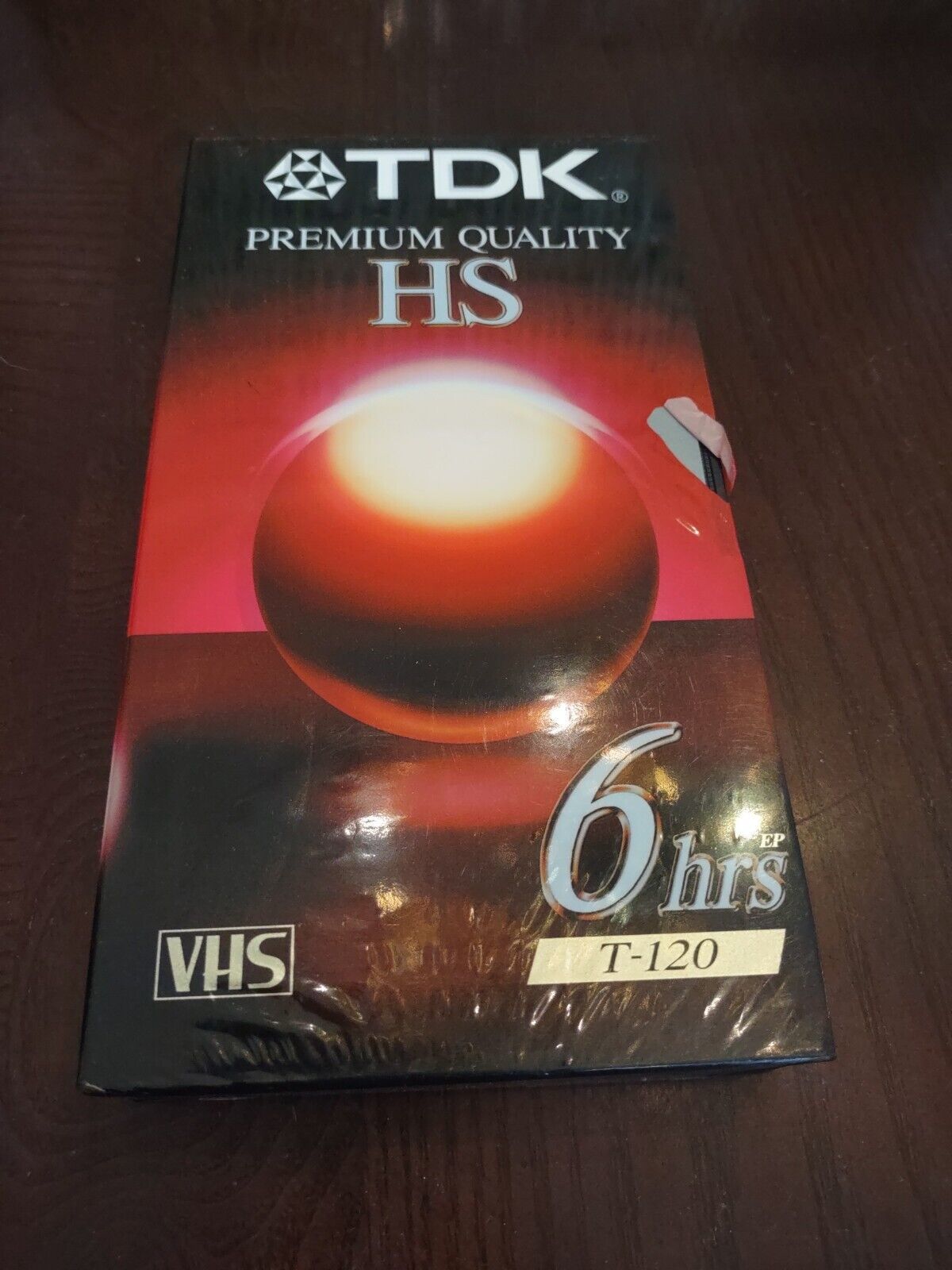 ( 1 ) TDK Premium Quality HS 6-Hours Blank VHS Tape T-120 Video Cassette... - $10.77