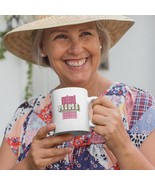 Mimi Retro Rainbow Coffee Cup Promoted to Mimi Mug Pregnancy Announcemen... - $8.31 CAD