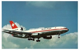 Balair DC 10 30 Airplane Postcard - £7.75 GBP