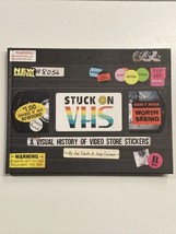 Stuck on VHS &quot;A Visual History of Video Store Stickers&quot; Book - $93.49