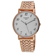 Tissot Women&#39;s T-Classic Everytime Silver Dial Watch - T1096103303200 - £205.40 GBP