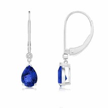 Authenticity Guarantee

ANGARA Pear Tanzanite Leverback Drop Earrings with Di... - £807.66 GBP