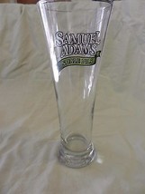 Samuel Adams Noble Pils Flute Style Beer Glass with logos - £23.70 GBP