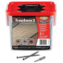 FASTENMASTER TrapEase No. 20 x 2-1/2 in. L Torx Ttap Star Head Zinc-Plat... - $56.21