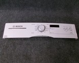 677461 BOSCH DRYER CONTROL PANEL WITH USER INTERFACE BOARD 677799 - $115.00