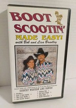 Boot Scootin Made Easy! With Bob And Lisa Bradley Vhs Line Dancing - $14.84