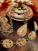 Pristine - Sarah Coventry &quot;Sultana&quot; Vintage Necklace, Brac &amp; Earring Set - £70.03 GBP