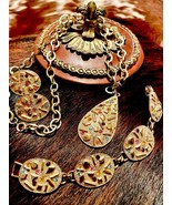 Pristine - Sarah Coventry &quot;Sultana&quot; Vintage Necklace, Brac &amp; Earring Set - £63.34 GBP
