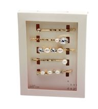 Boddy Pins A New Day Crystal Pearl Bobby Pin Set 5pc F00374496/253 - $63.47 MXN