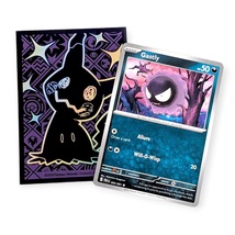 Paldean Fates Pokemon Card (SS36): Gastly 055/091 with Mimikyu Sleeve - £3.07 GBP
