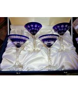 FABERGE MARTINI GLASSES SET OF 4 -No box included - $1,365.15 CAD
