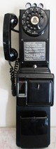 Western Electric Pay Telephone 3 Coin Slot 1950's with Ringer mounted Backboard - £1,163.98 GBP