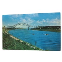 Postcard Cape Cod Canal At Bourne Massachusetts Chrome Unposted - $6.92