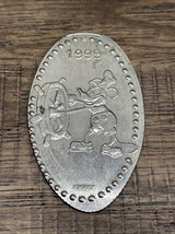 Walt Disney World Steamboat Willie Mickey Mouse Pressed Quarter Souvenir... - $10.89