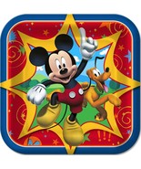Mickey and Friends Dessert Cake Plates Birthday Party Supplies 8 Per Pac... - $6.36 CAD