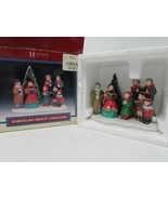 LEMAX 1995 #53134 HEARTHSIDE COLLECTION GROUP CAROLERS FIGURINE ACCESSOR... - $168.10 MXN