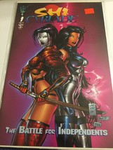 1995 SHI &amp; CYBLADE The Battle of Independents #1 Silvestri Variant Sexy Cover - £7.79 GBP