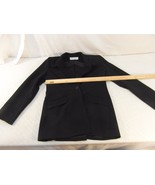 Women&#39;s Jones New York Black One Button Blazer POLY COAT SUIT JACKET SIZ... - $31.44 CAD
