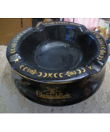 Vintage Ashtray GLENFIDDICH SINGLE MALT SCOTCH WHISKEY Ash Tray 7&quot; Diameter - £21.86 GBP