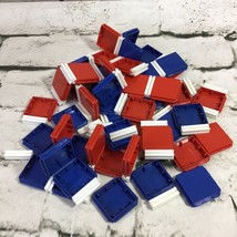 Tupper Toys Build O Fun Replacement Blocks Red Blue White 1968 - £11.67 GBP