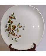 Vintage Crooksville Iva Lure Bittersweet Serving Large Plate Round And C... - $164.54 MXN