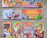 TRANSFORMERS BEAST WARS 1996 McDonald&#39;s Happy Meal Box Punch Out 8 Card Set - £7.20 GBP