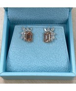 IGI 3.20 TCW Emerald Lab Grown Fancy Intense Pink Diamond Cluster Earrin... - $8,149.70 CAD