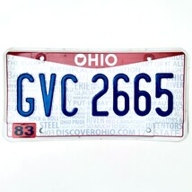  United States Ohio Warren County Passenger License Plate GVC 2665 - $243.42 MXN