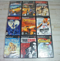 Lot Of 9 Play Station 2 PS2 Case+Manual Only No Games Empty - £17.84 GBP