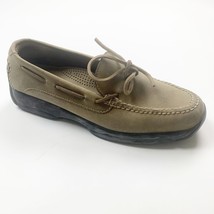 Cole Haan Country Mens Taupe Suede Leather Boat Shoes Size 10 Slip On To... - £26.10 GBP