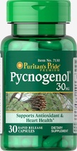 Puritan&#39;s Pride Pycnogenol 30 mg - 30 Capsules - £15.92 GBP