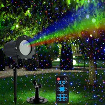 DJ Disco Party Show Stage Light,LED RGB Laser Projector for Halloween Christmas - £46.34 GBP