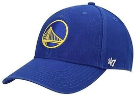 Golden State Warriors NBA &#39;47 MVP Legend Blue Structured Hat Cap Mens Adjustable - £18.33 GBP