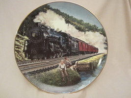 Homeward Bound Collector Plate Classic American Trains J. Deneen Railroad Train - £24.98 GBP