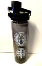 Saint Benedict 24 oz. Water Bottle New #AB-146 - $13.99