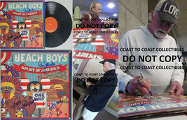 Mike Love Al Jardin Johnston signed Beach Boys Spirit of America album P... - £355.66 GBP