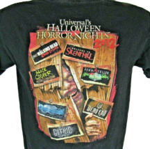 Universal Studios 2012 Halloween Horror Nights T-Shirt Size Small Double... - $29.58
