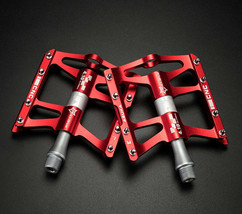 Ultralight Aluminum Alloy Bike Pedals MTB Flat Anti-Slip Waterproof - $950.45 MXN
