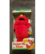 VINTAGE 1996 ORIGINAL TICKLE ME ELMO PLUSH DOLL TYCO NIB - $500.00